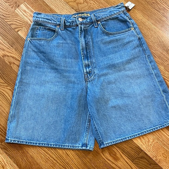 MOTHER Snacks High-Waist Push-Pop Shorts Size 28 NWT - Picture 5 of 12